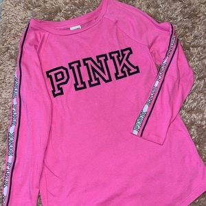 PINK 3/4 long sleeve shirt